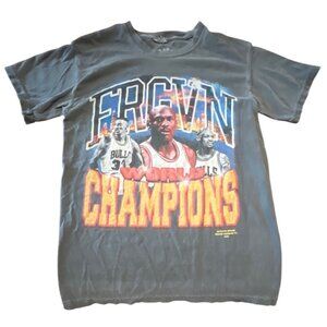 Vintage Frgvn Brand Chicago Bulls World Champions Graphic‎ T Shirt 2020 Washed